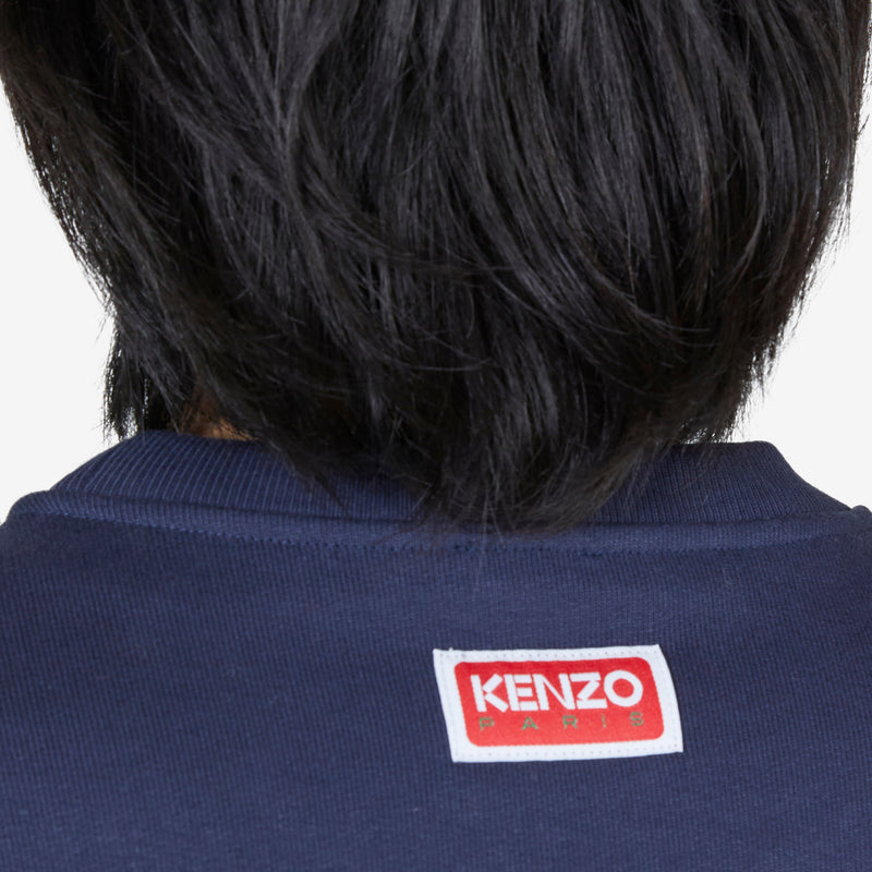 'BOKE FLOWER' Sweatshirt Midnight Blue