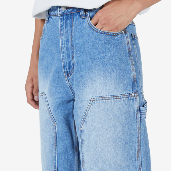 Double Knee Carpenter Pant Vintage Wash