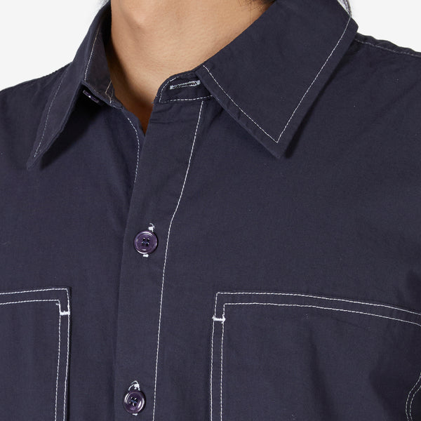 Cliff Short Sleeve Shirt Navy