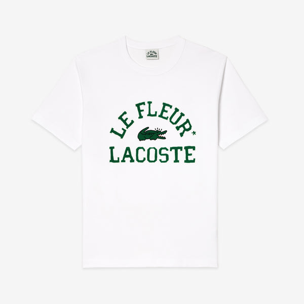 le FLEUR Jersey T-Shirt White