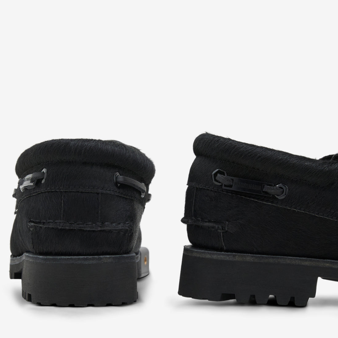 Wacko Maria x Authentic Boat Shoe Black Hair On Footwear