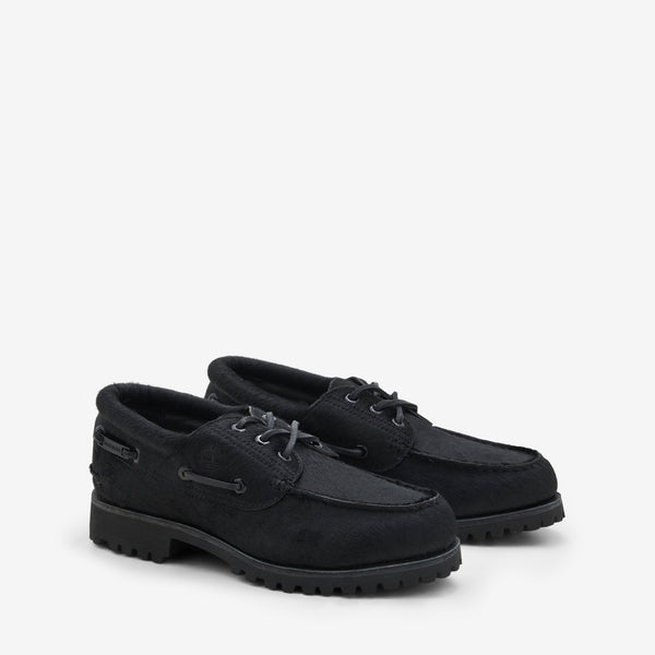 Wacko Maria x Authentic Boat Shoe Black Hair On – Above The Clouds
