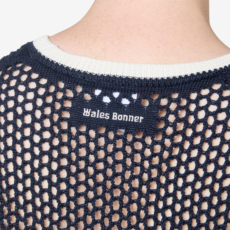 Wales Bonner x Knit Top Night Navy Tees