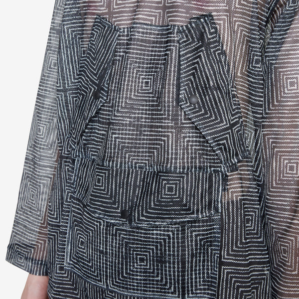 Hook Mesh Crew Black Jumpers