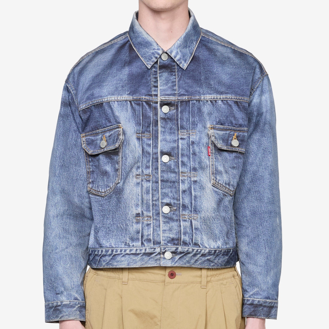 Levi's BerBerJin Inkjet Printed Jacket Indigo Jackets