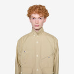 Multi-Pocket Over Shirt Beige
