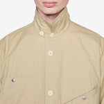Multi-Pocket Over Shirt Beige