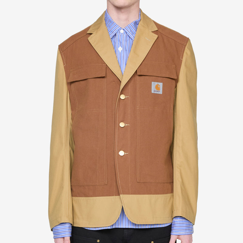 Carhartt Cotton Canvas Duck Jacket Beige | Brown Jackets