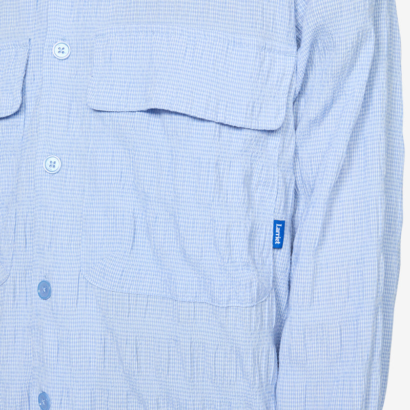Kendalls Long Sleeve Shirt Blue Plaid Shirts