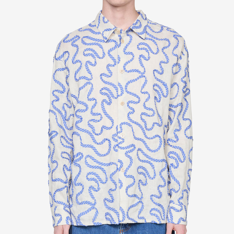 Pino Shirt Twirly Sea Stripe Shirts