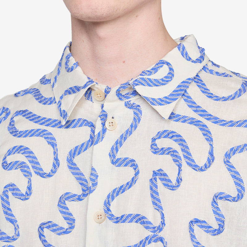Pino Shirt Twirly Sea Stripe Shirts