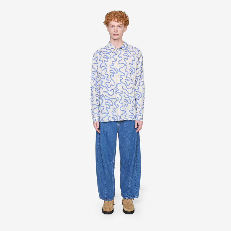 Pino Shirt Twirly Sea Stripe Shirts