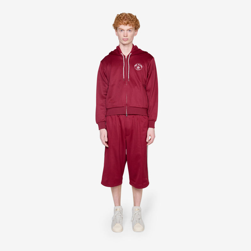 Wales Bonner x Track Hoodie Collegiate Burgundy Jumpers