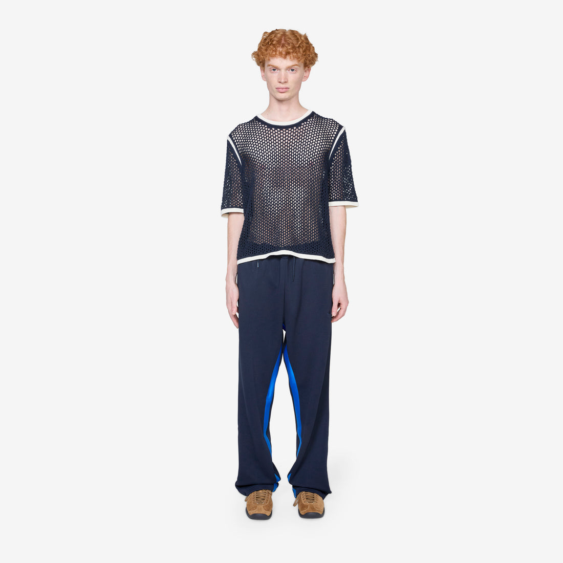 Wales Bonner x Piqué Track Pants Night Navy Pants