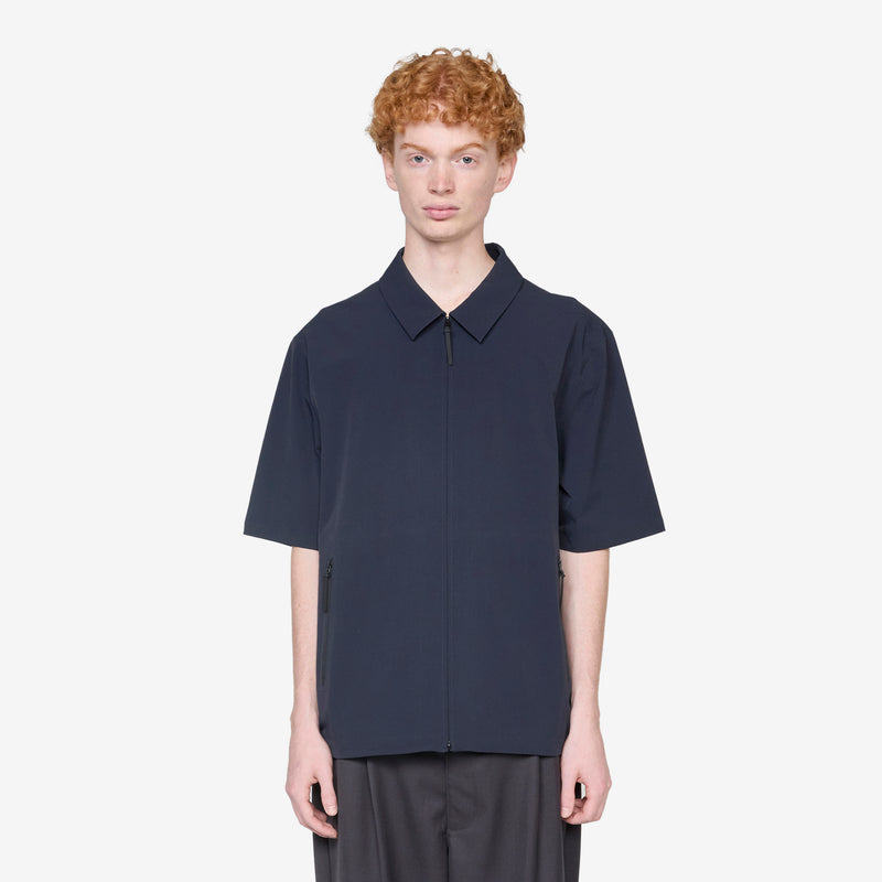 Technical Short Sleeve Shirt Dark Navy Shirts