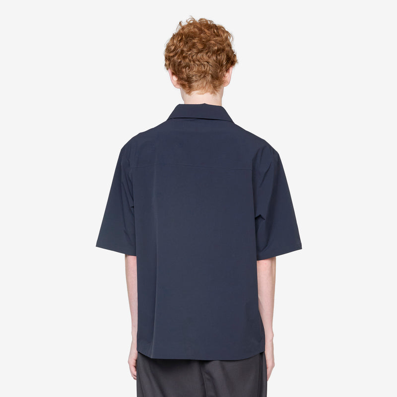 Technical Short Sleeve Shirt Dark Navy Shirts
