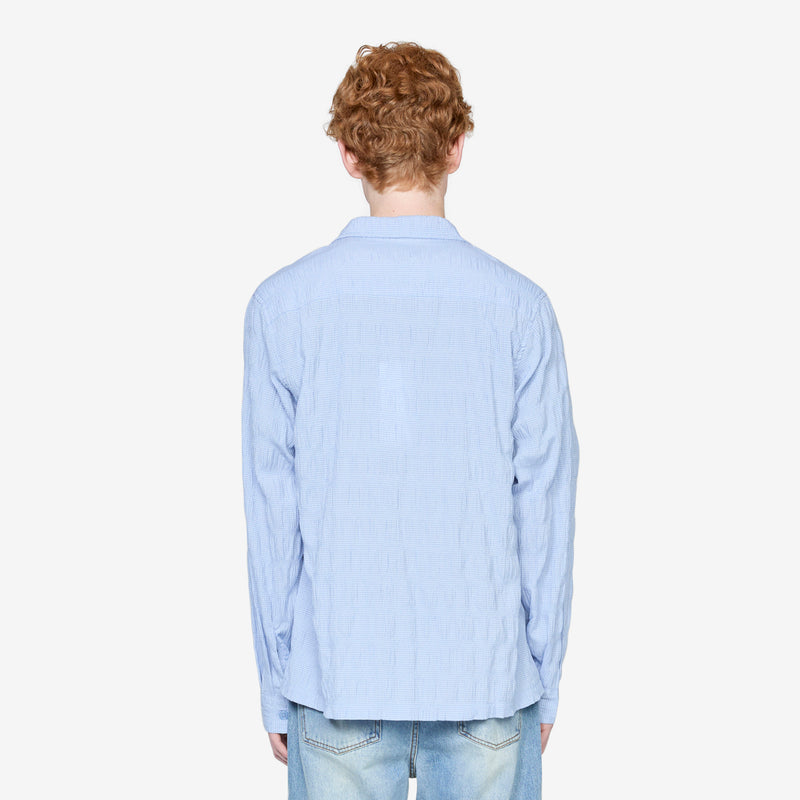 Kendalls Long Sleeve Shirt Blue Plaid Shirts