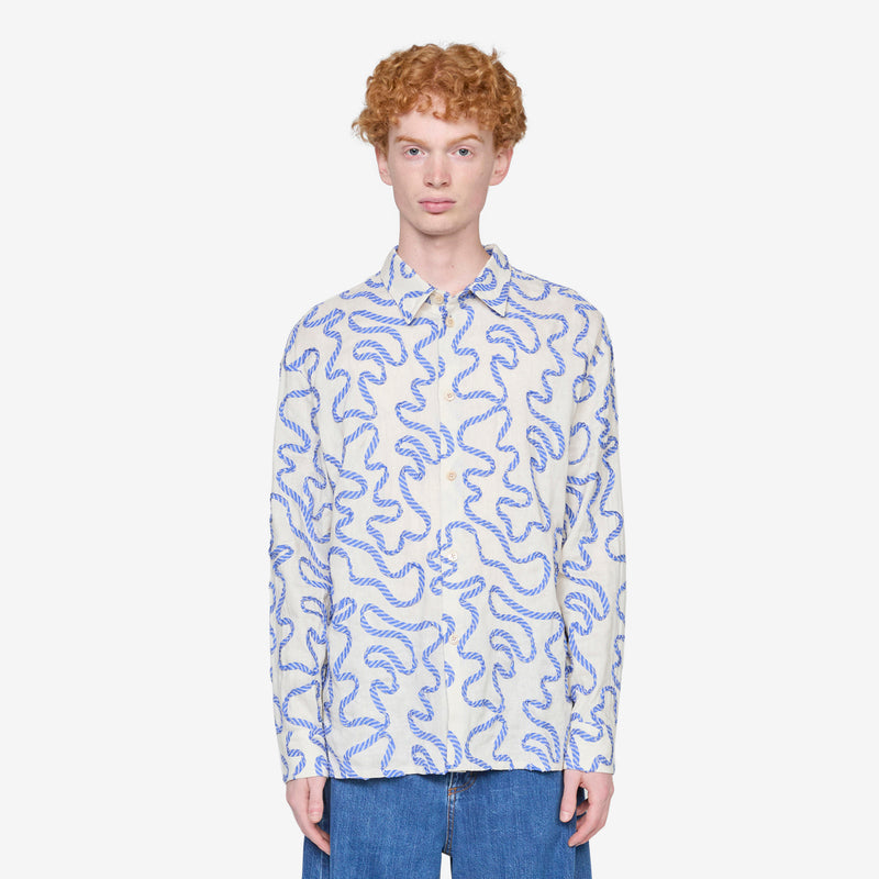Pino Shirt Twirly Sea Stripe Shirts