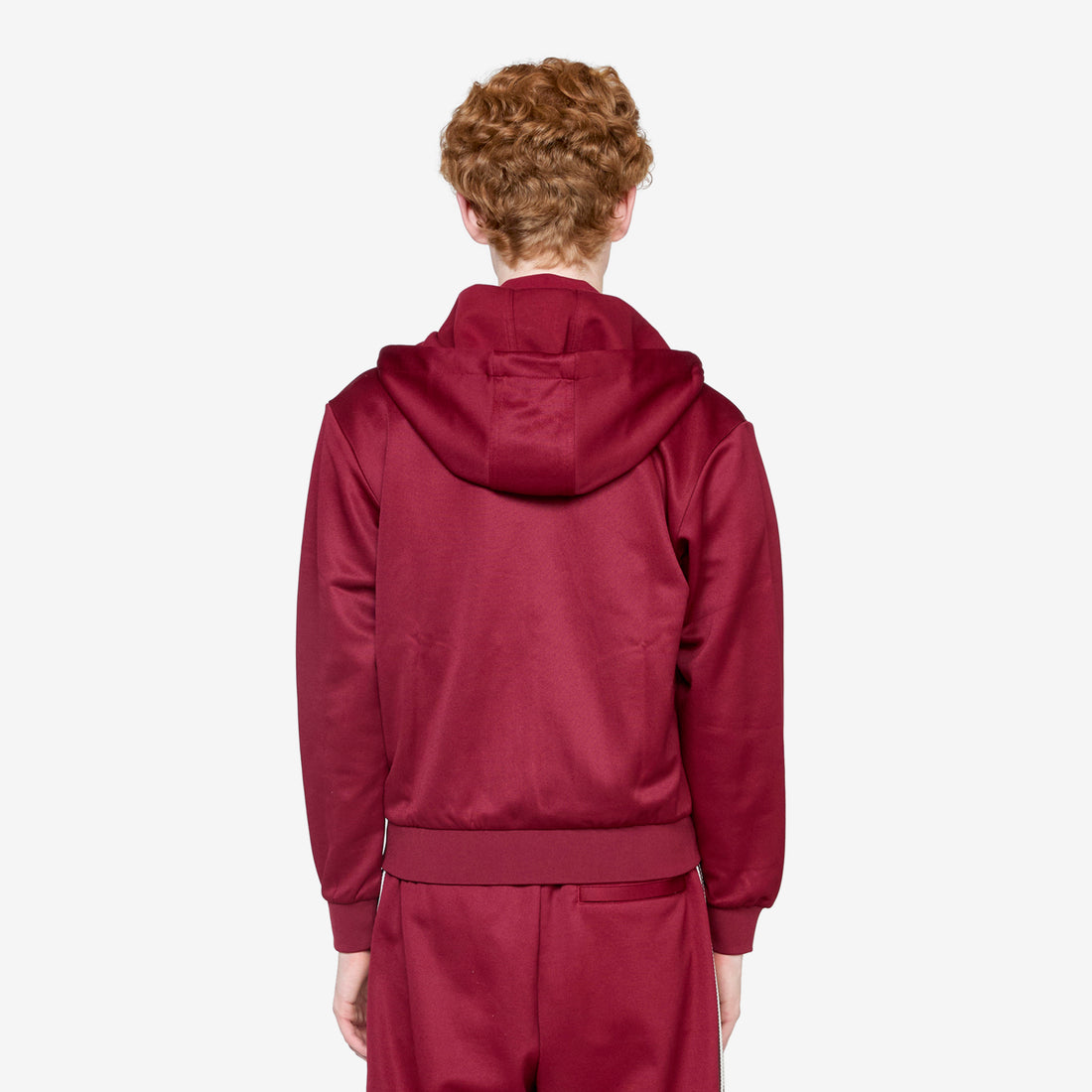 Wales Bonner x Track Hoodie Collegiate Burgundy Jumpers