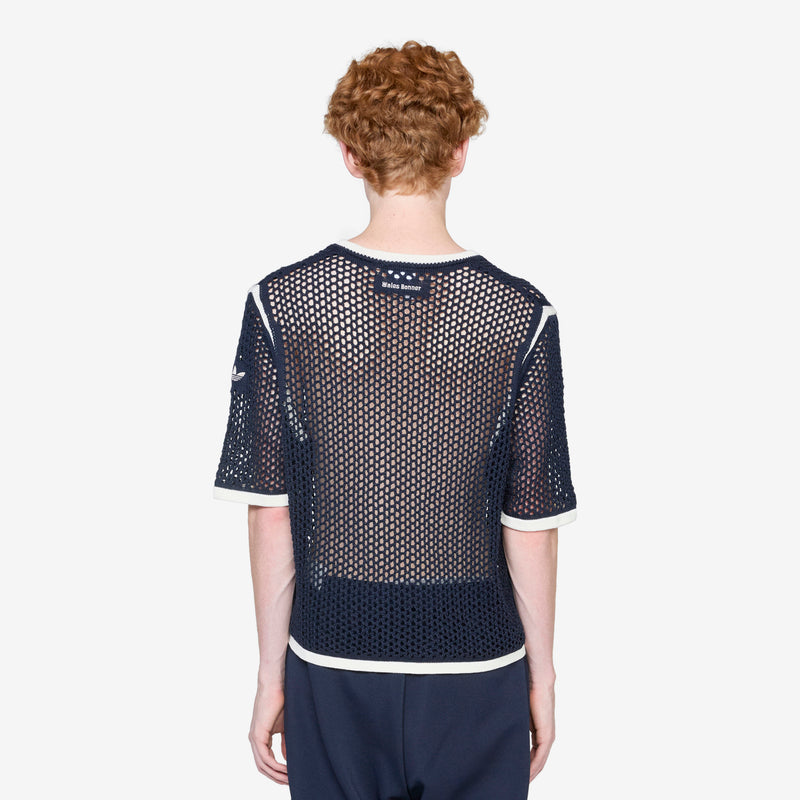 Wales Bonner x Knit Top Night Navy Tees