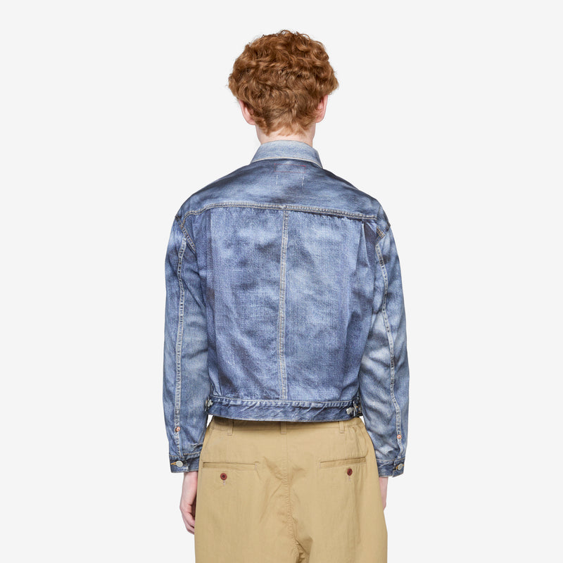Levi's BerBerJin Inkjet Printed Jacket Indigo Jackets