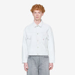 Levi's Foil Print Denim Jacket Off-White