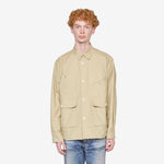 Multi-Pocket Over Shirt Beige