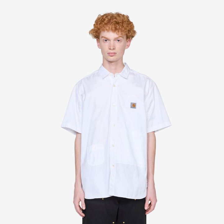 Carhartt Short Sleeve Shirt White Front