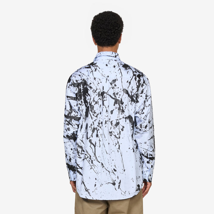 Button Down Shirt Hand-Painted