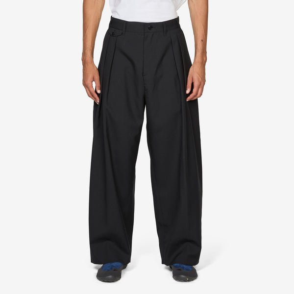 Studio Nicholson x Alvy Double Pleat Pant Darkest Navy Pants