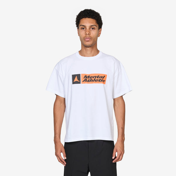 Mental Athletic x Logo T-Shirt Off White Tees
