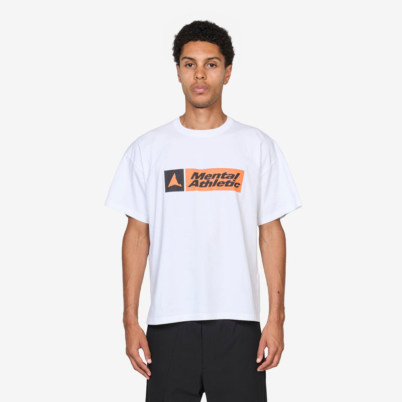 Mental Athletic x Logo T-Shirt Off White Tees