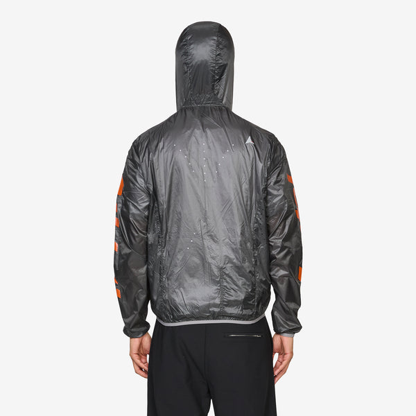 Mental Athletic x Hue Packable Wind Jacket Anthracite Jackets
