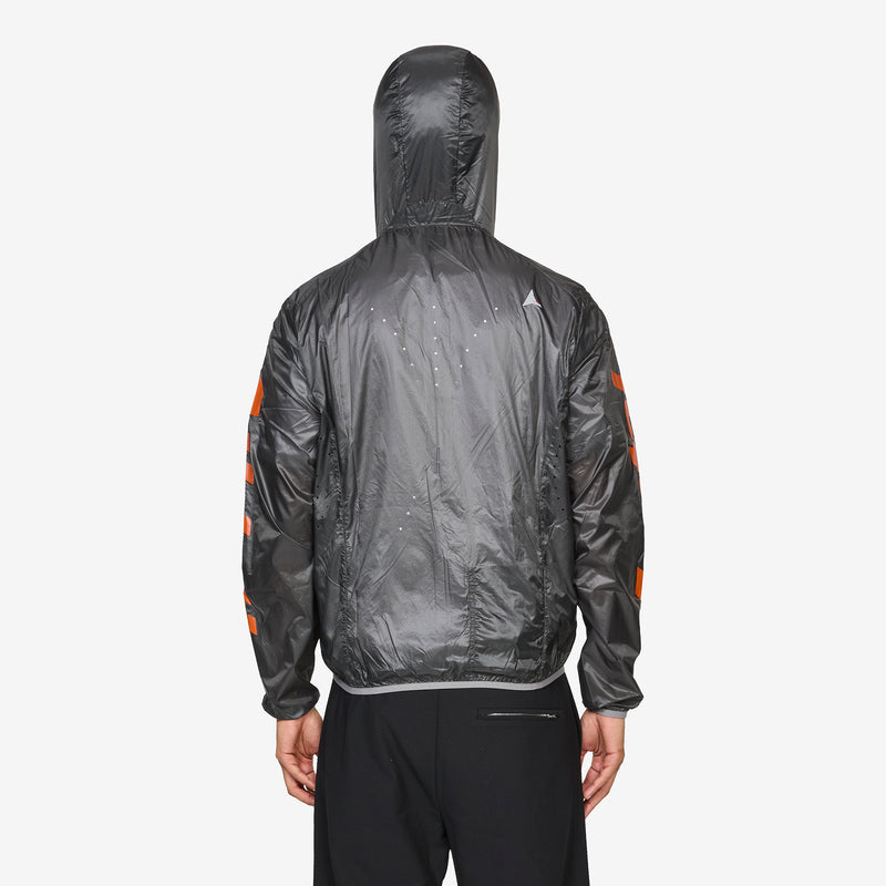 Mental Athletic x Hue Packable Wind Jacket Anthracite Jackets