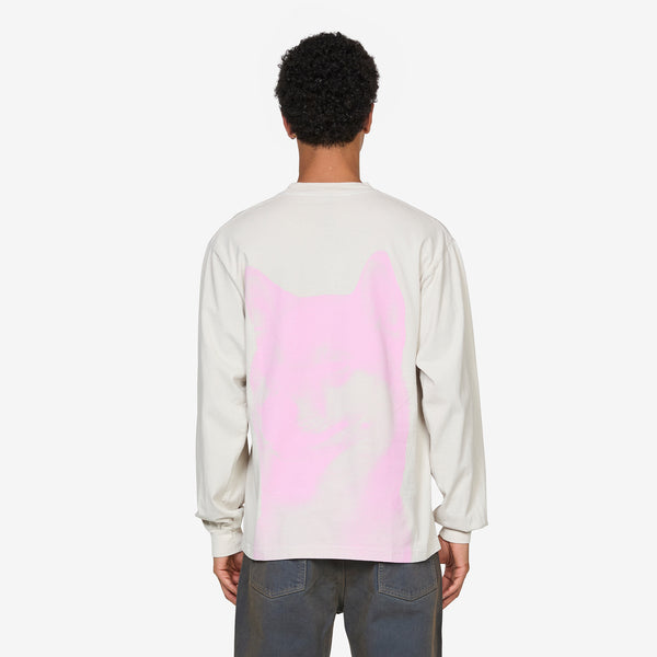 Shiba Longsleeve Shirt Cement Tees