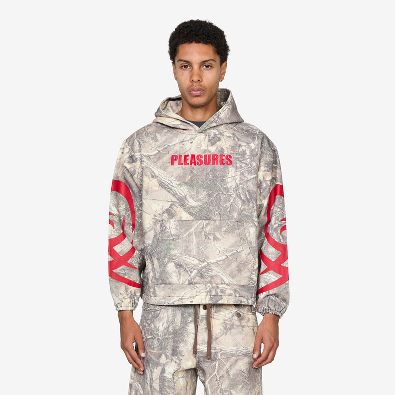 Hunt Canvas Poncho Hoodie Camo Jumpers