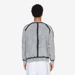 Prorsum Crewneck Bleach Dyed Grey