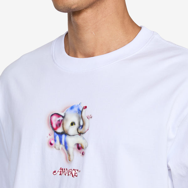 Elephant T-Shirt White Tees