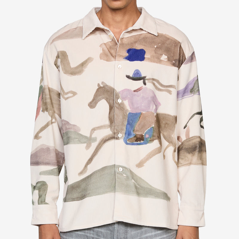 Derbin Shirt Running Horses Shirts