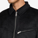 Diamond Boxy Jacket Black