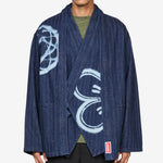 'Kenzo x Futura 2000' Kimono Jacket Rinse Blue Denim
