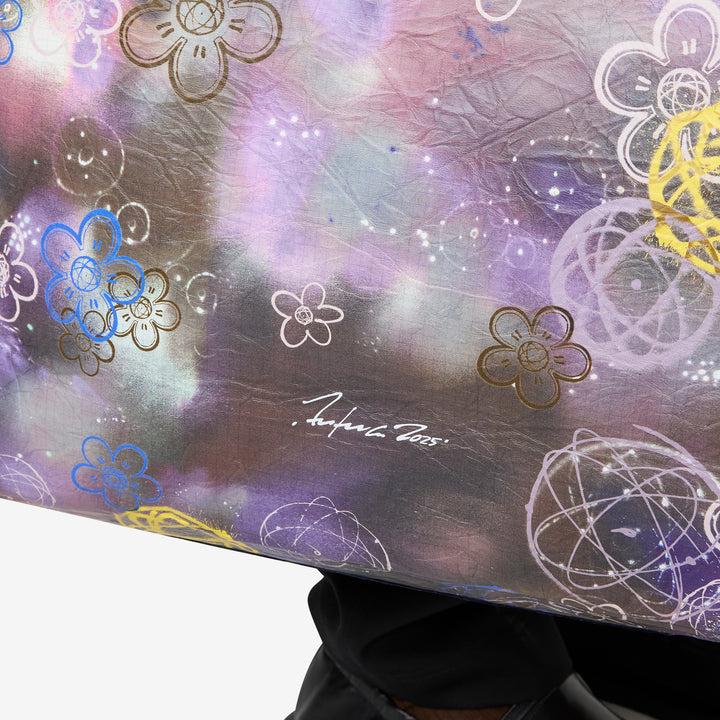 'Kenzo x Futura 2000' Kenzo Paper Large Tote Bag Multicolour