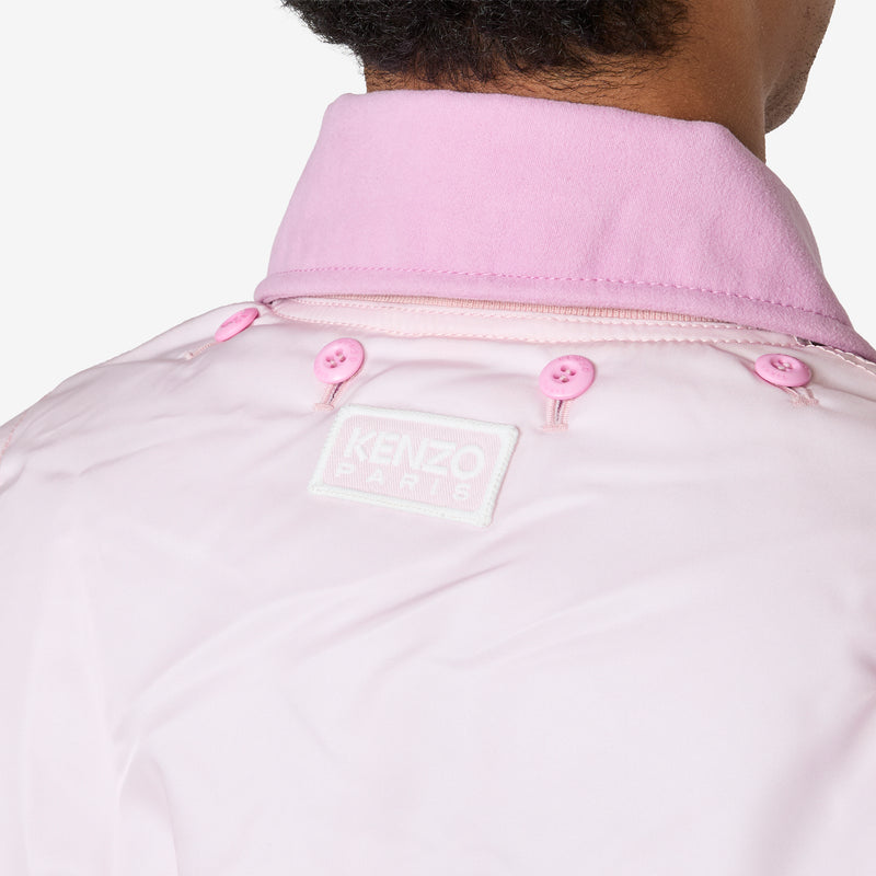 Moleskin Collar Bomber Pastel Pink Jackets