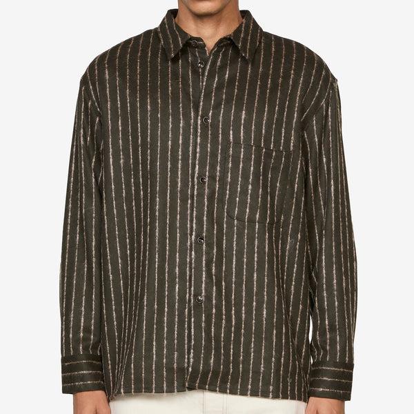 Gusto Shirt Salmon Stripe Shirts