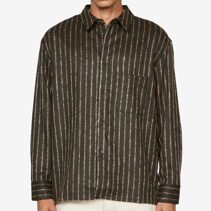 Gusto Shirt Salmon Stripe Shirts