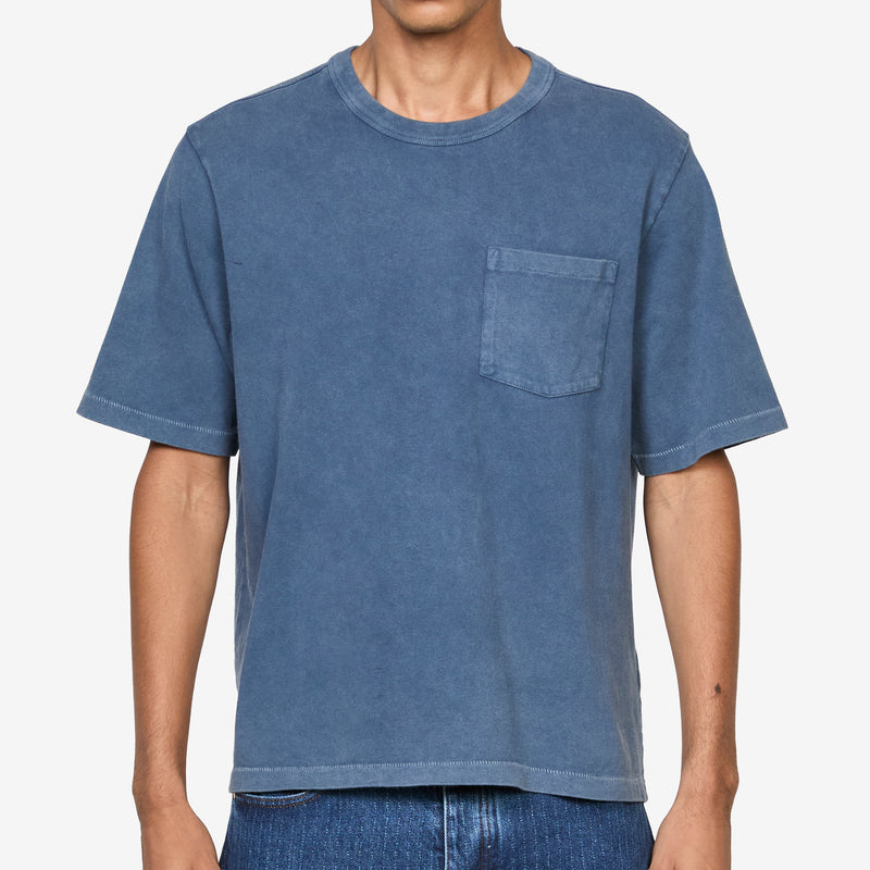 Garment Dye T-Shirt Navy Tees