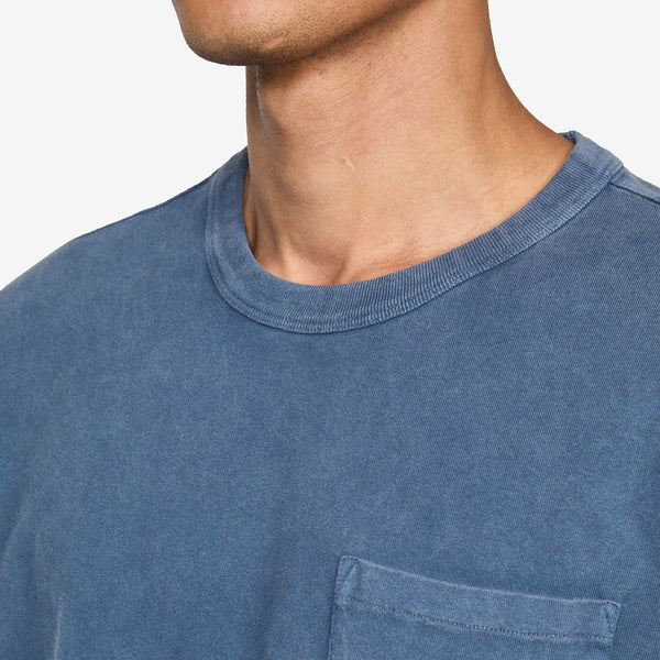 Garment Dye T-Shirt Navy Tees