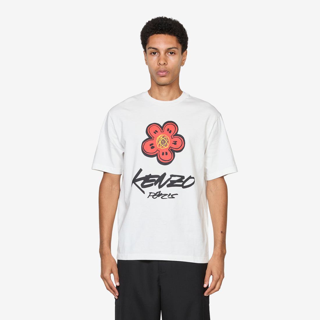 'Kenzo x Futura 2000' T-Shirt Off White Tees