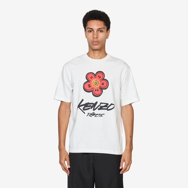 'Kenzo x Futura 2000' T-Shirt Off White Front