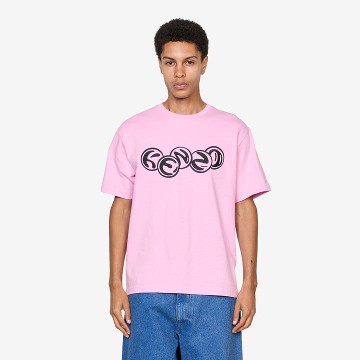'KENZO Pachinko' T-Shirt Rose Front